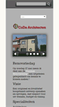 Mobile Screenshot of coda-architecten.be